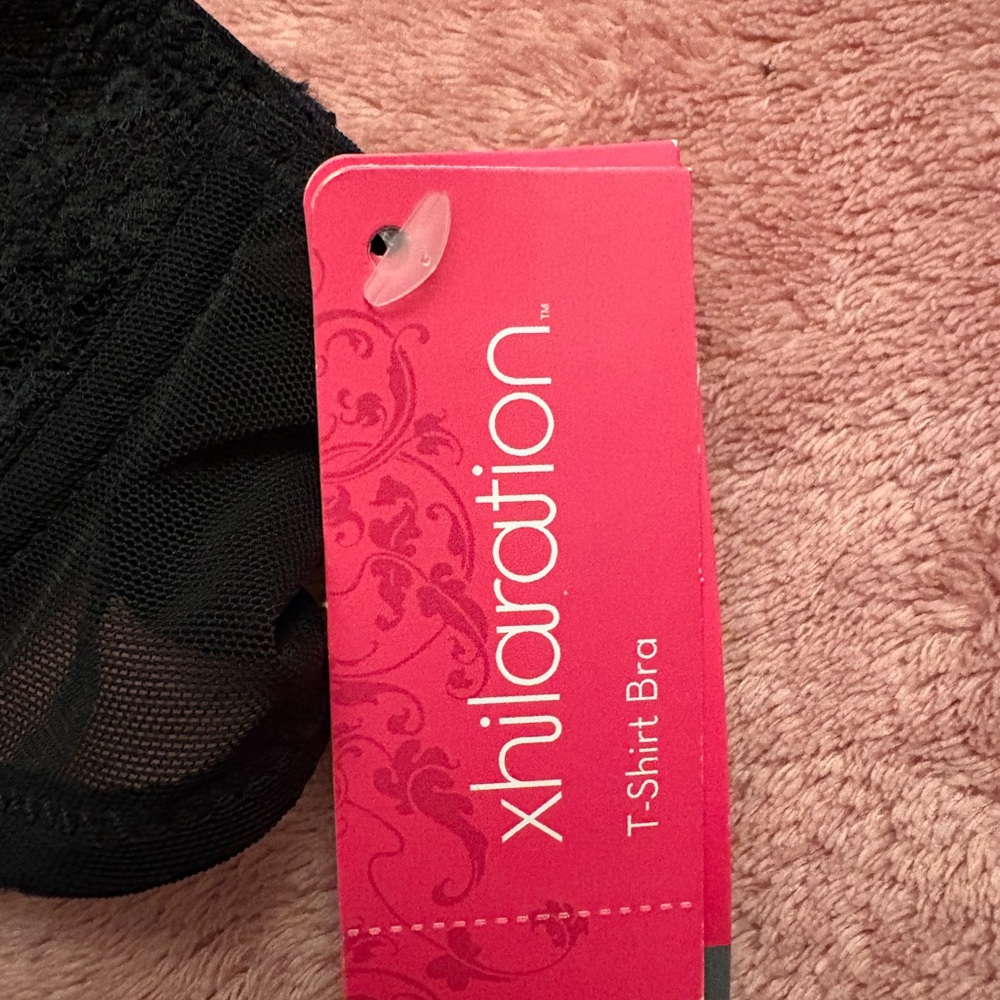 Xhilaration women’s unlined lace T-shirt bra-black - Picture 3 of 6